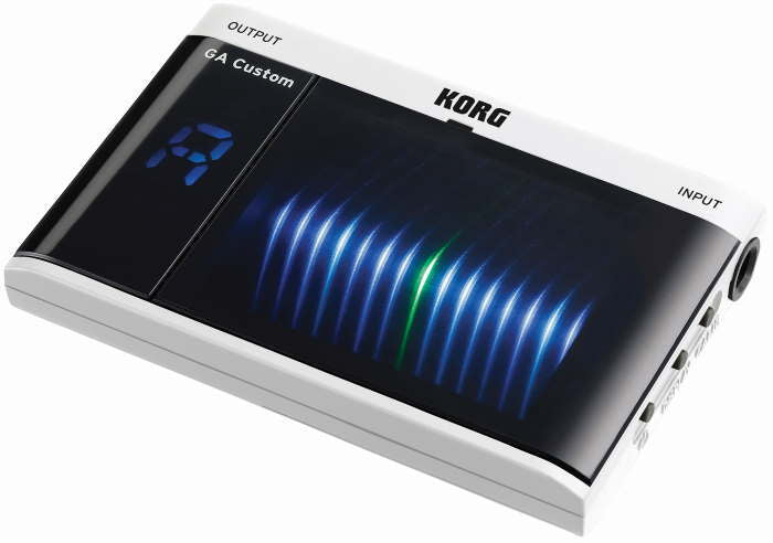 KORG GA Custom Chromatic Tuner White