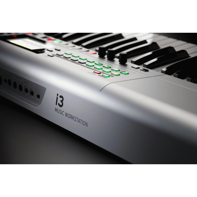 Korg i3 61-Key Music Workstation - Silver, 800 Sounds, 64 Voices Polyphony, 270 Styles, 16-Track Sequencer, Battery Operable — view 6