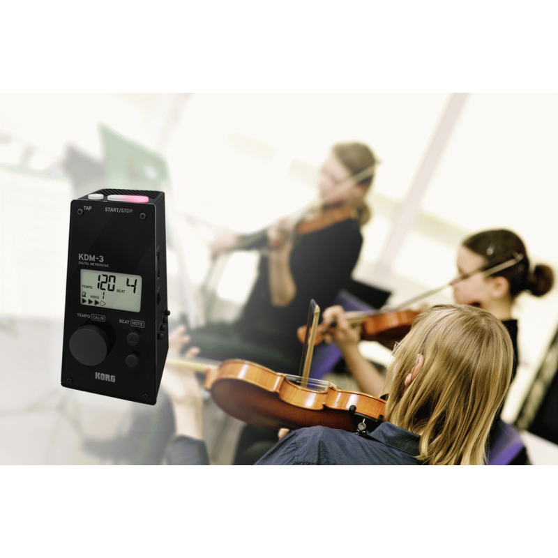 KORG KDM-3 Digital Metronome - Black — view 4