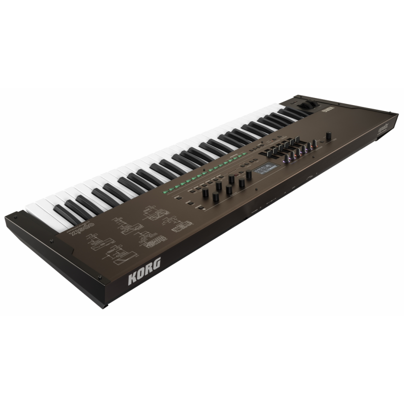 KORG OPSIX SE 61-Key FM Synth with Case - Black — view 6
