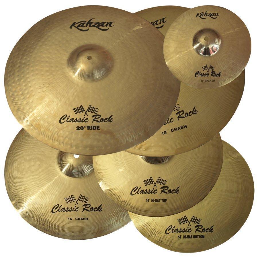 Kahzan 'Classic Rock Series' Cymbal Pack 14"/16"/18"/20"