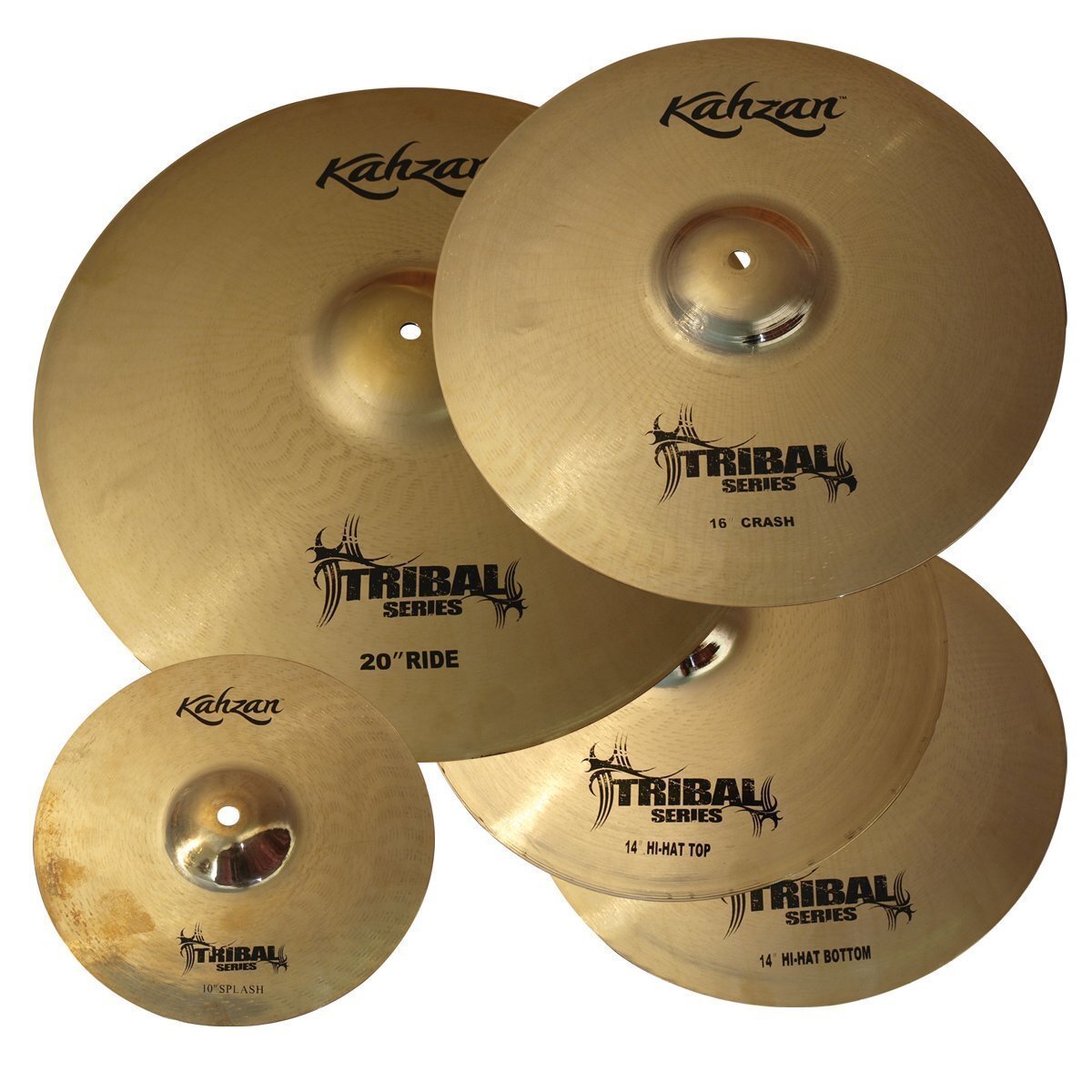 Kahzan 'Tribal Series' Cymbal Pack 14"/16"/20"