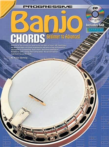 Progressive Banjo Chords Book with CD