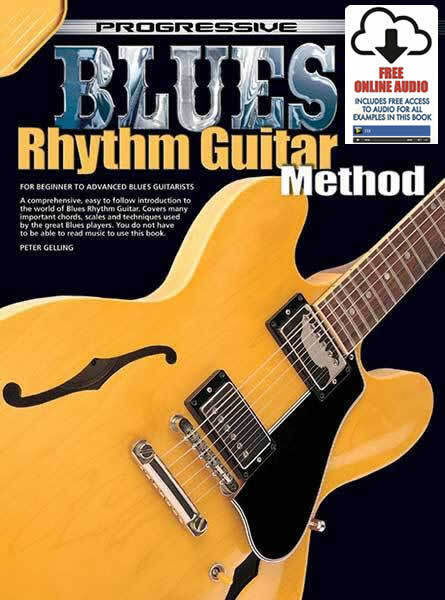 Progressive Blues Rhythm Guitar Method with Online Audio Access