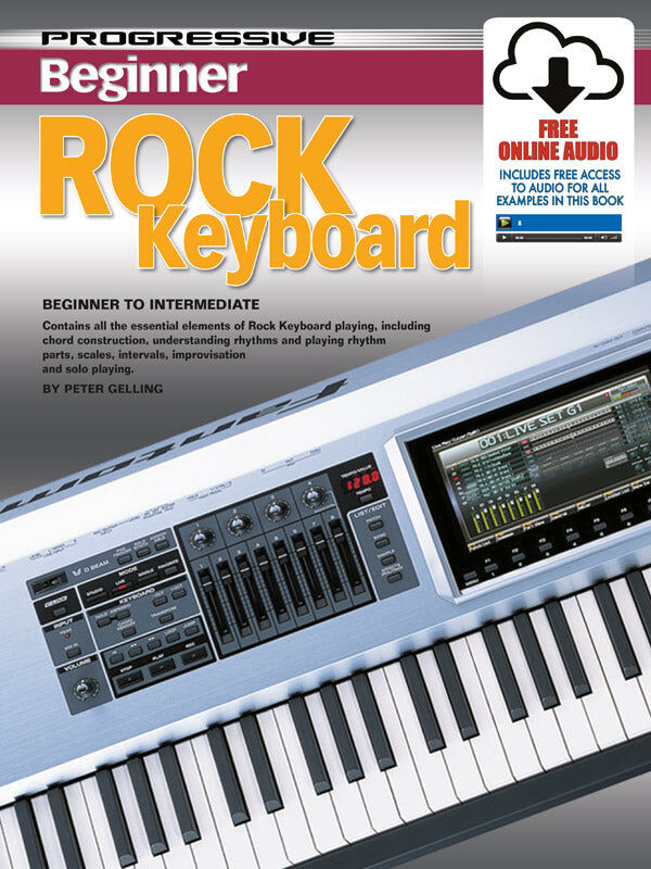 Progressive Beginner Rock Keyboard Book