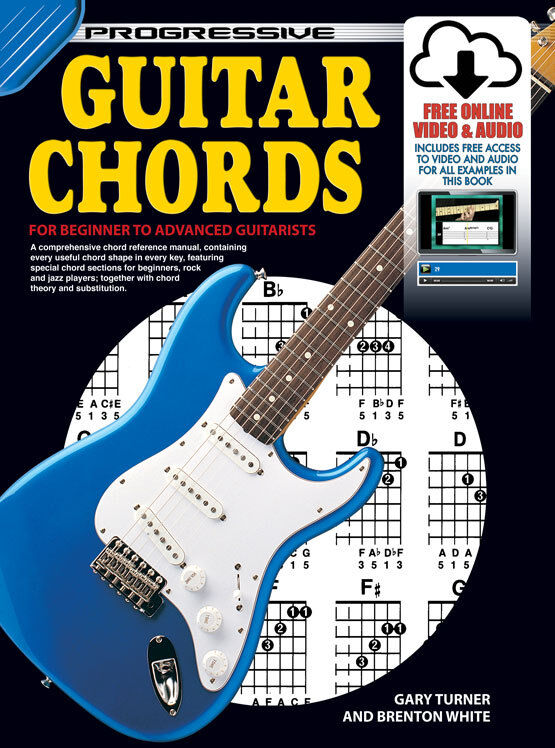 Progressive Guitar Chords Book with Online Video & Audio Access