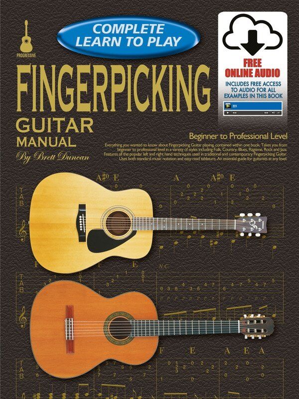 Progressive Complete Learn to Play Fingerpicking Guitar Manual