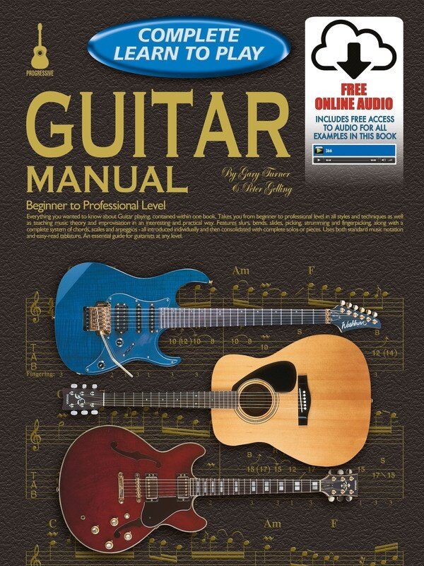 Progressive Complete Learn To Play Guitar Manual - 248 Pages