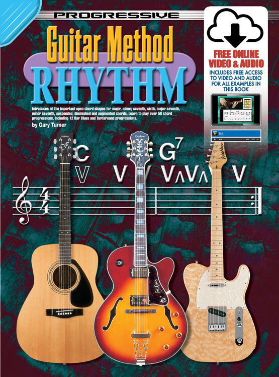 Progressive Guitar Method Rhythm Book with Online Video & Audio Access
