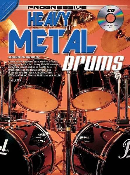 Progressive Heavy Metal Drums Book with CD