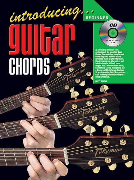 Guitar Chords Reference Book with CD - Chord Diagrams, Progressions, Music Theory, Tuning, Charts & Glossary