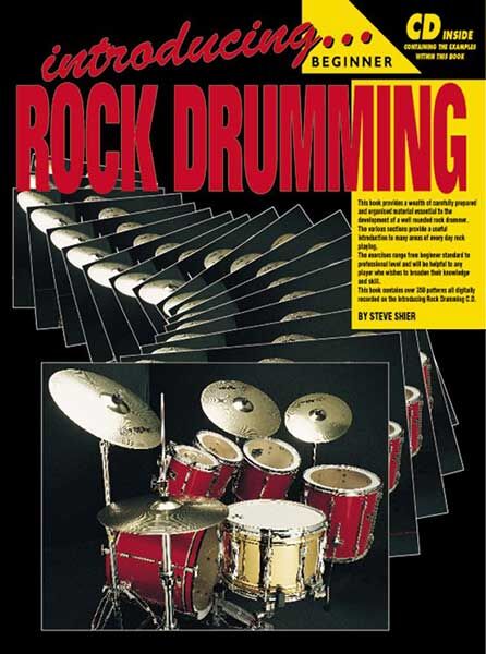 Rock Drumming Book with CD for All Skill Levels
