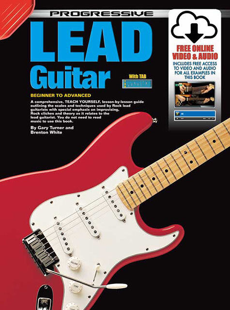 Progressive Lead Guitar Book with Online Video & Audio Access