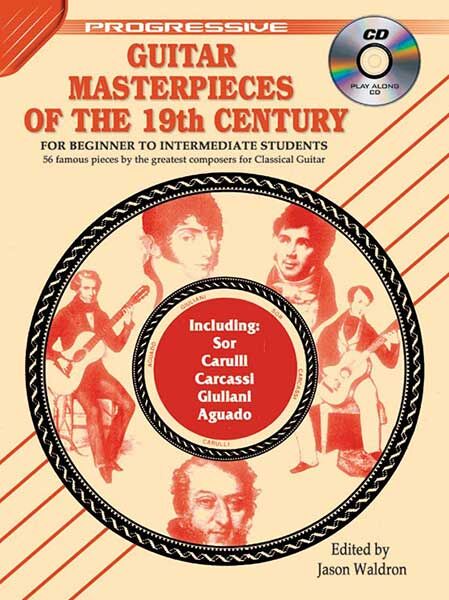 Progressive Guitar Masterpieces of the 19th Century Book with CD