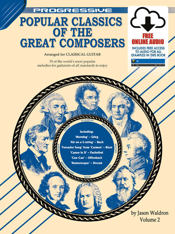 Popular Classics of Great Composers Vol 2 for Classical Guitar