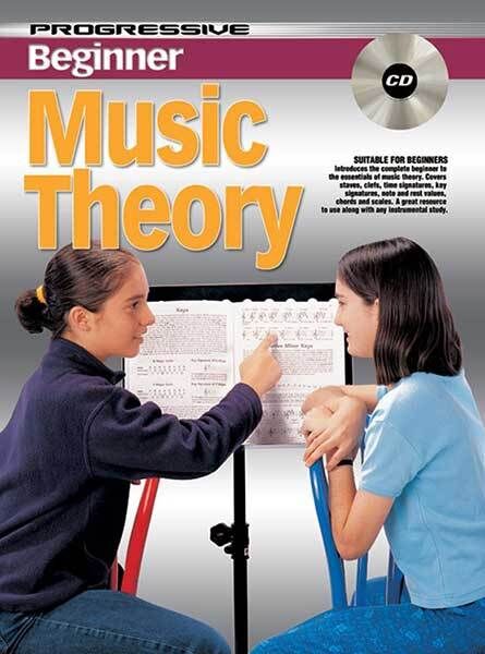 Progressive Beginner Music Theory Book and CD