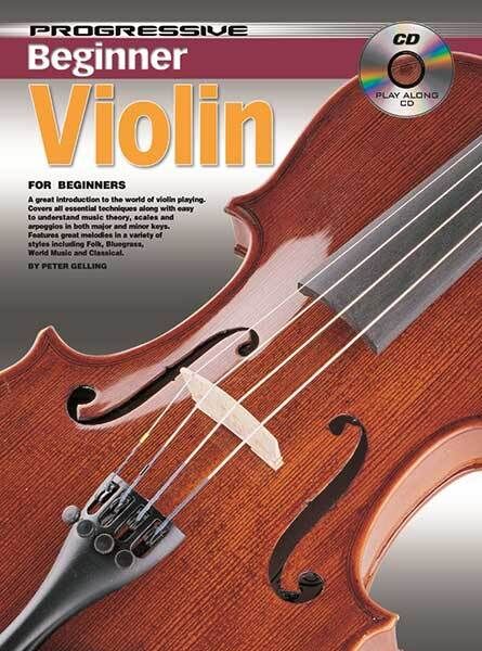 Progressive Beginner Violin Book with CD