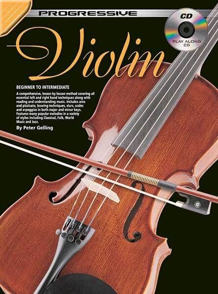 Progressive Violin Method Book with CD