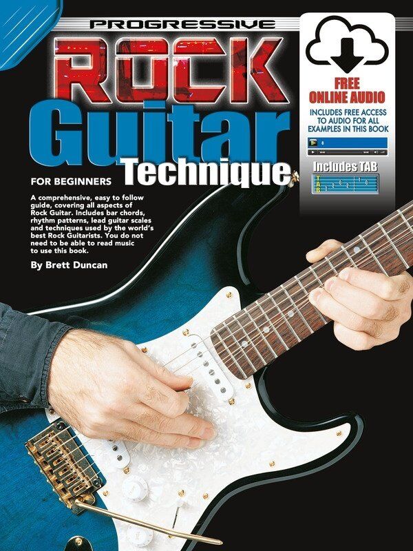 Progressive Rock Guitar Technique Book by Learn To Play Publishing - 56 Pages