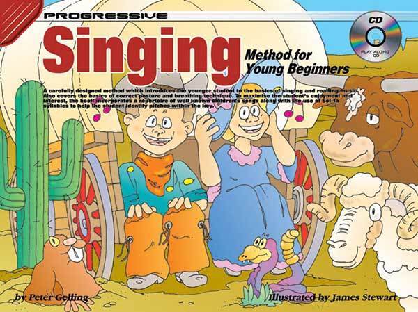Progressive Singing Method For Young Beginners Book/CD