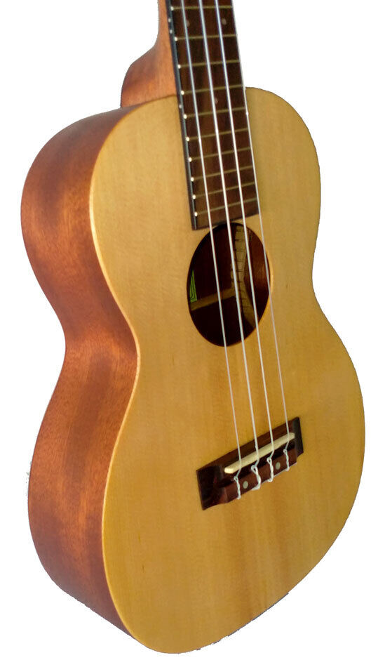 Kealoha KS-Series Tenor Ukulele Solid Spruce Top Natural Matt Finish — view 4