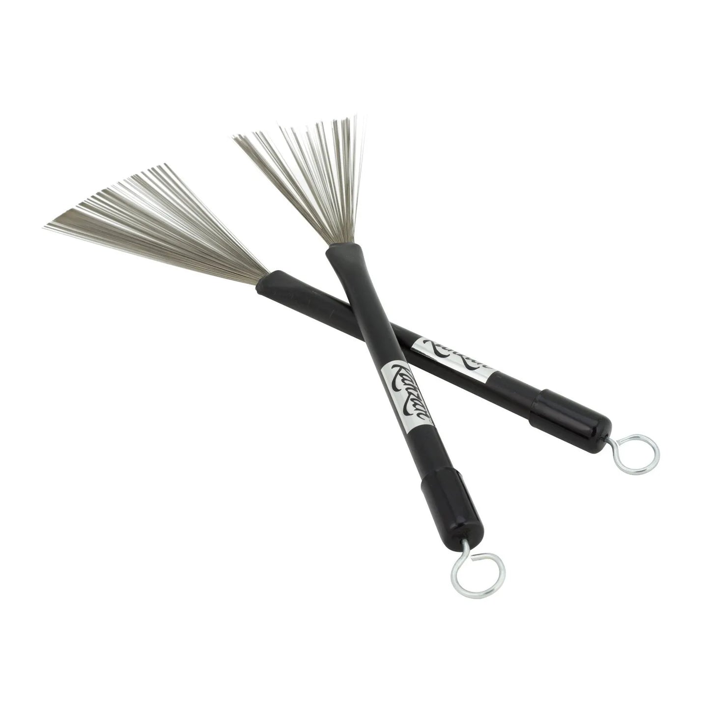 Kahzan Retractable Wire Brushes with Rubber Handle - Pair — view 4