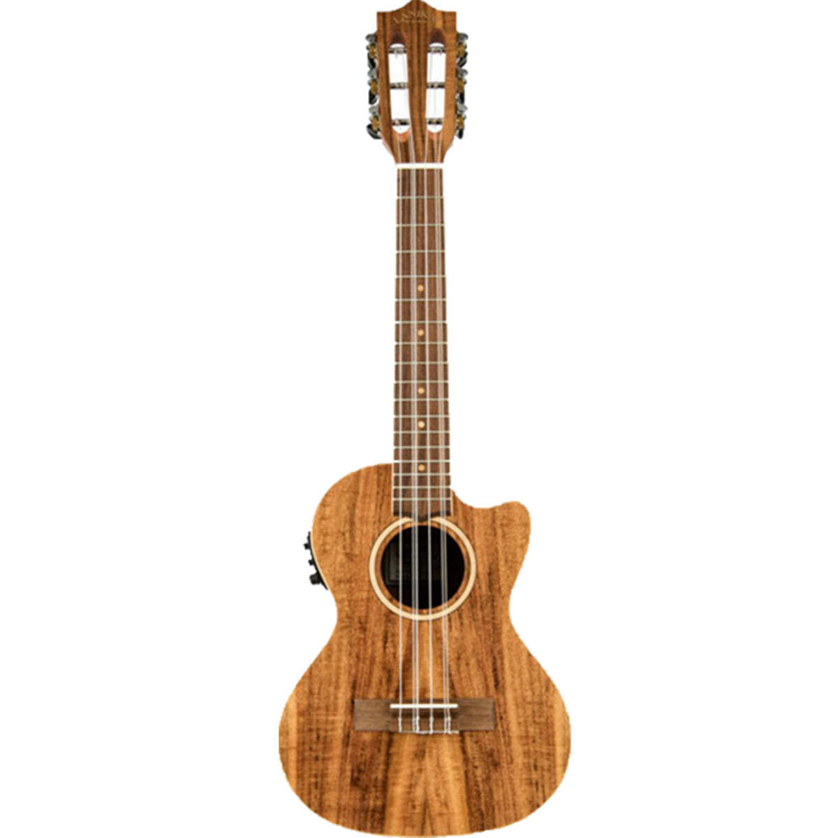 Lanikai Acacia Series 6-String Tenor Ukulele Natural Satin Uke w/ Pickup & Deluxe Gig Bag