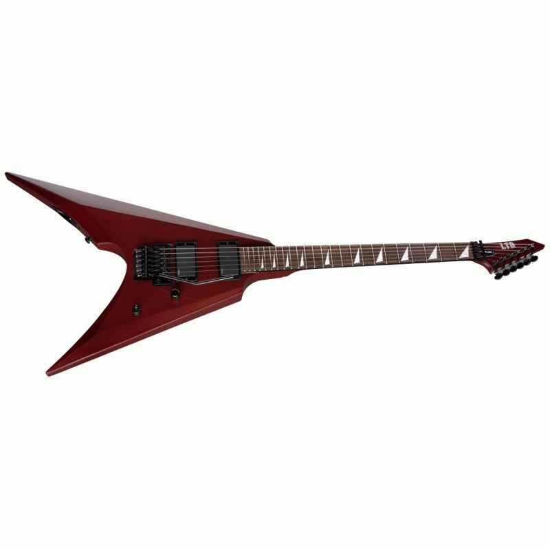 ESP LTD Arrow 400 Guitar in Scarlet Metallic Finish, Arrow Series — view 3