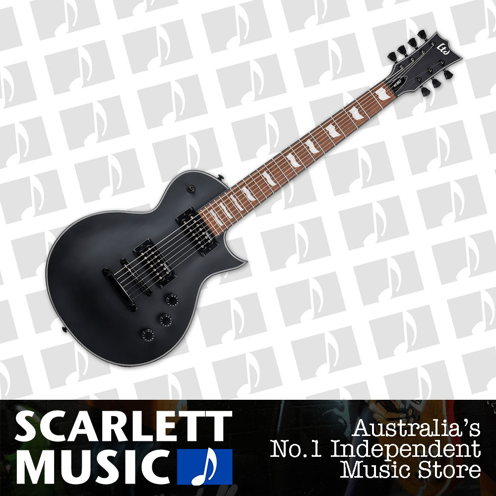 ESP-LTD EC-257 Black Satin 7 String — view 2