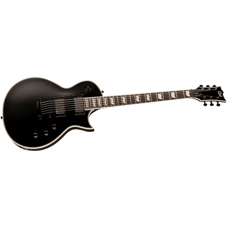 LTD EC-401 Electric Guitar Black EMG 81/60 Pickups Mahogany Body Set-Neck Design Grover Tuners — view 3