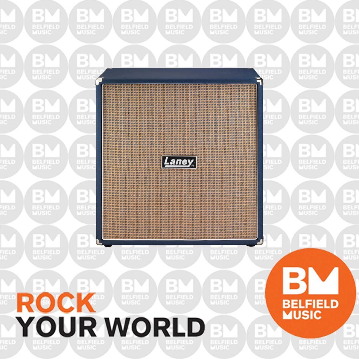 Laney Lionheart LF412 Guitar Cabinet 240W 4x12 Speaker Cab with HH H1260 Drivers, 4 Ohm, Robust Construction, 696 x 681 x 350mm, 28.9kg — view 6