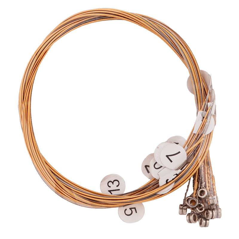 Angel 16-string lyre harp replacement string set — strings only