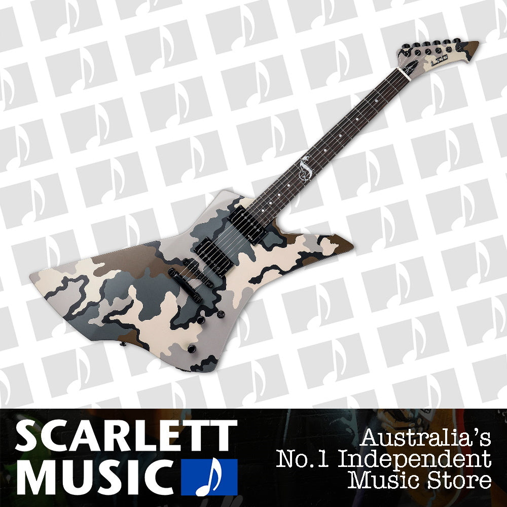 ESP LTD James Hetfield Snakebyte Signature Electric Guitar Kuiu Camo — view 2