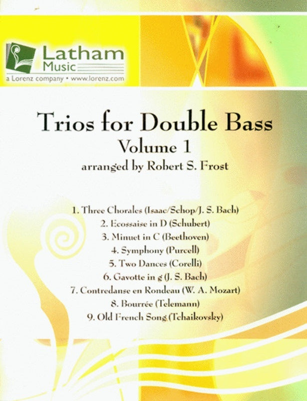 Trios For Double Bass Arr Frost Book 1 Score/Parts Book
