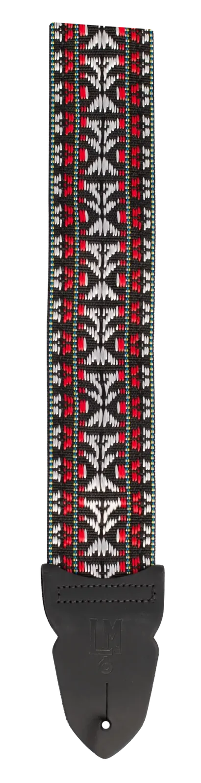 LM 2 Inch Hootenanny Red Guitar Strap