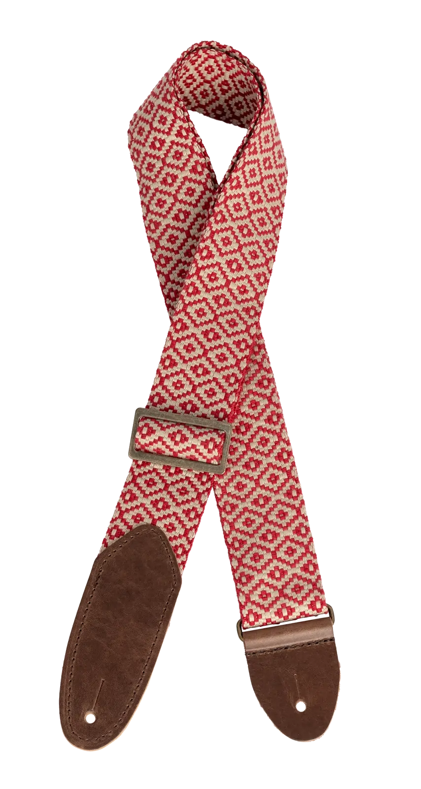 LM 2in Tapestry Strap - Red Pattern