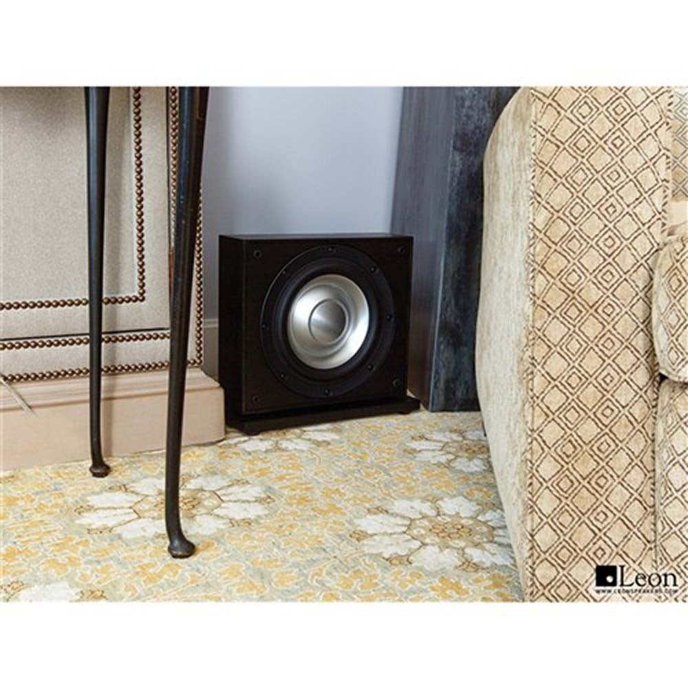 Aaros ACS10-UT Ultra-Thin Subwoofer Black/Black finish Leon Speakers — view 3