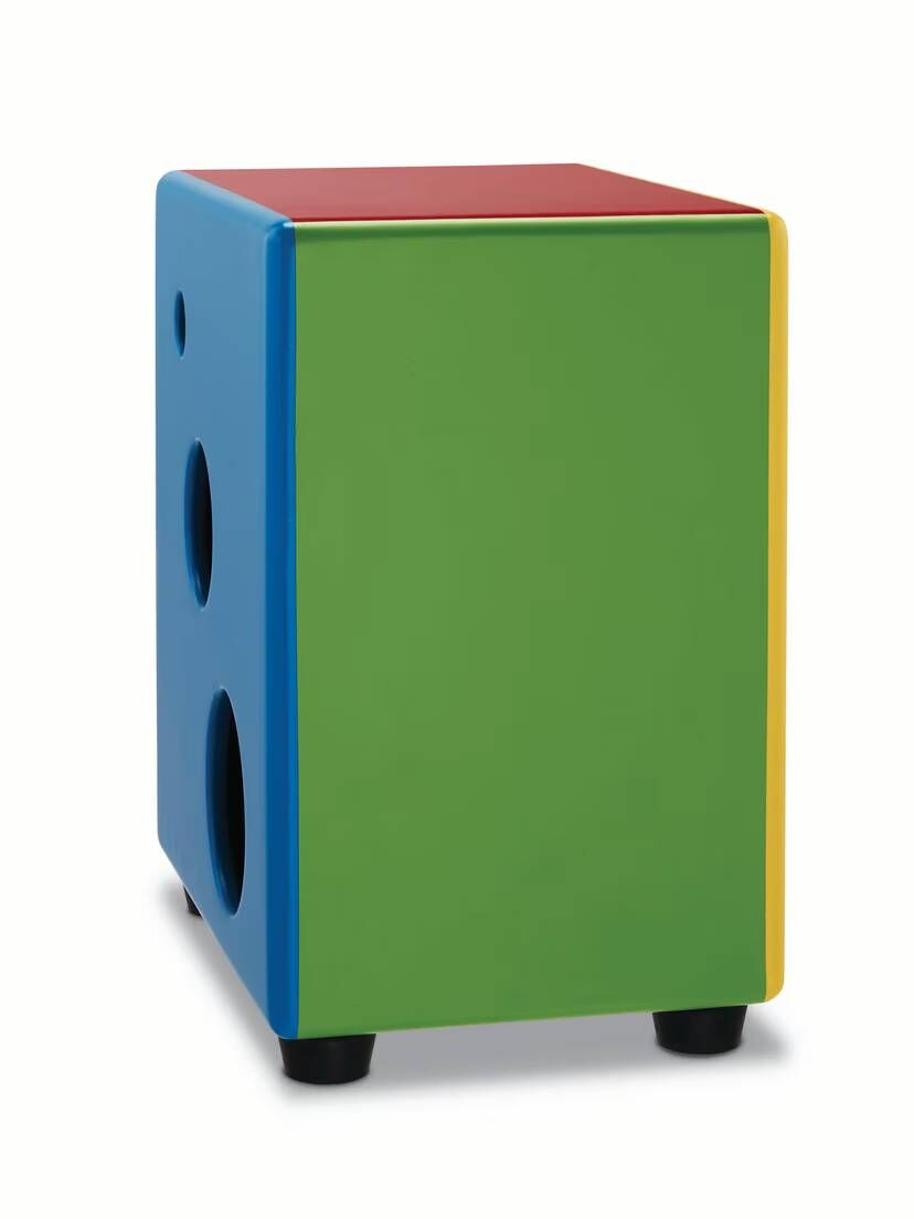 LP Mona Tavakoli Lil MT Box Cajon - Eco-Board Body, Birch Soundboard, Snare Wire, Dimensions: H-11.5", W-7.625", D-10" — view 3
