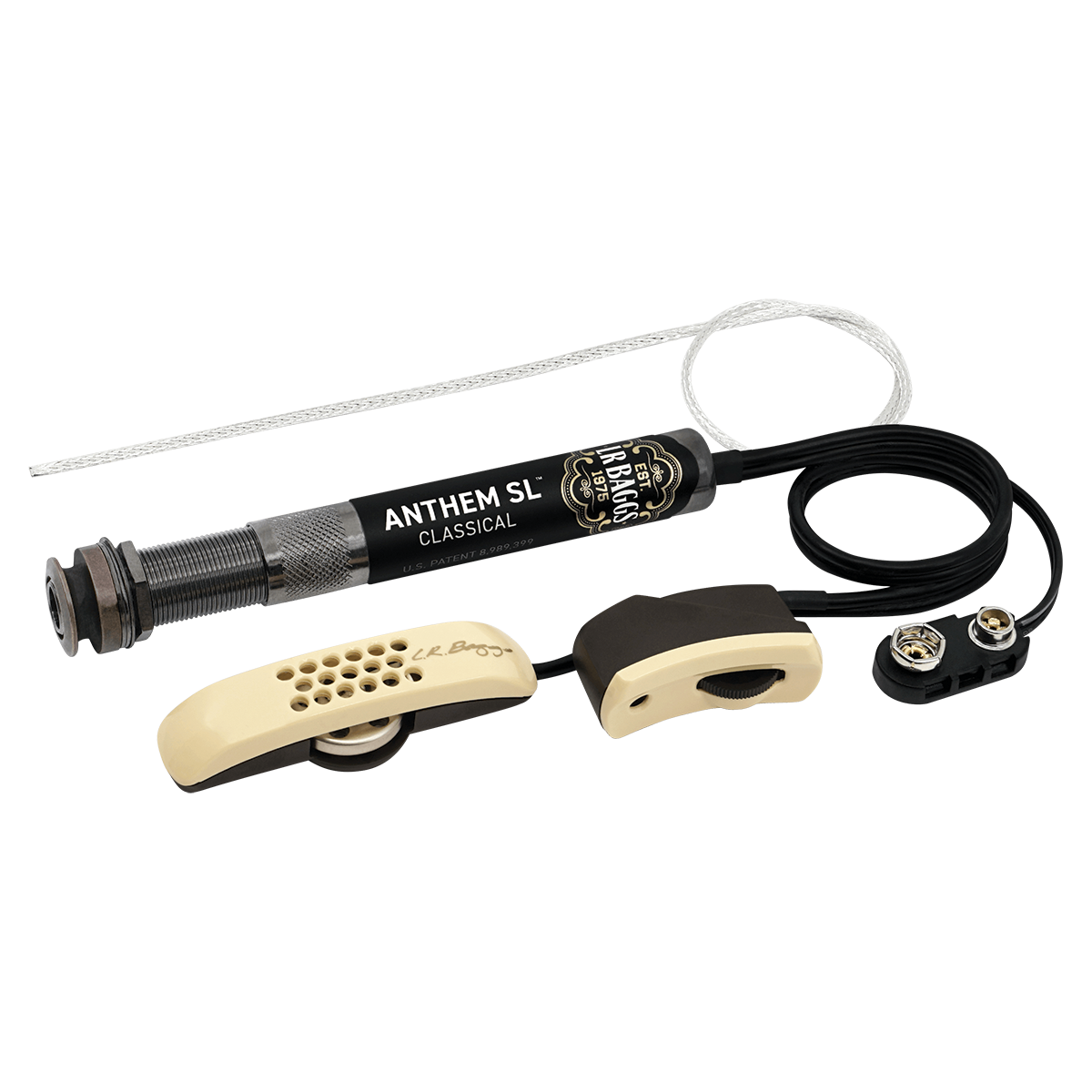 LR Baggs ANTHSL-C Anthem SL Classical Guitar Pickup System with Element & Microphone OEM Version