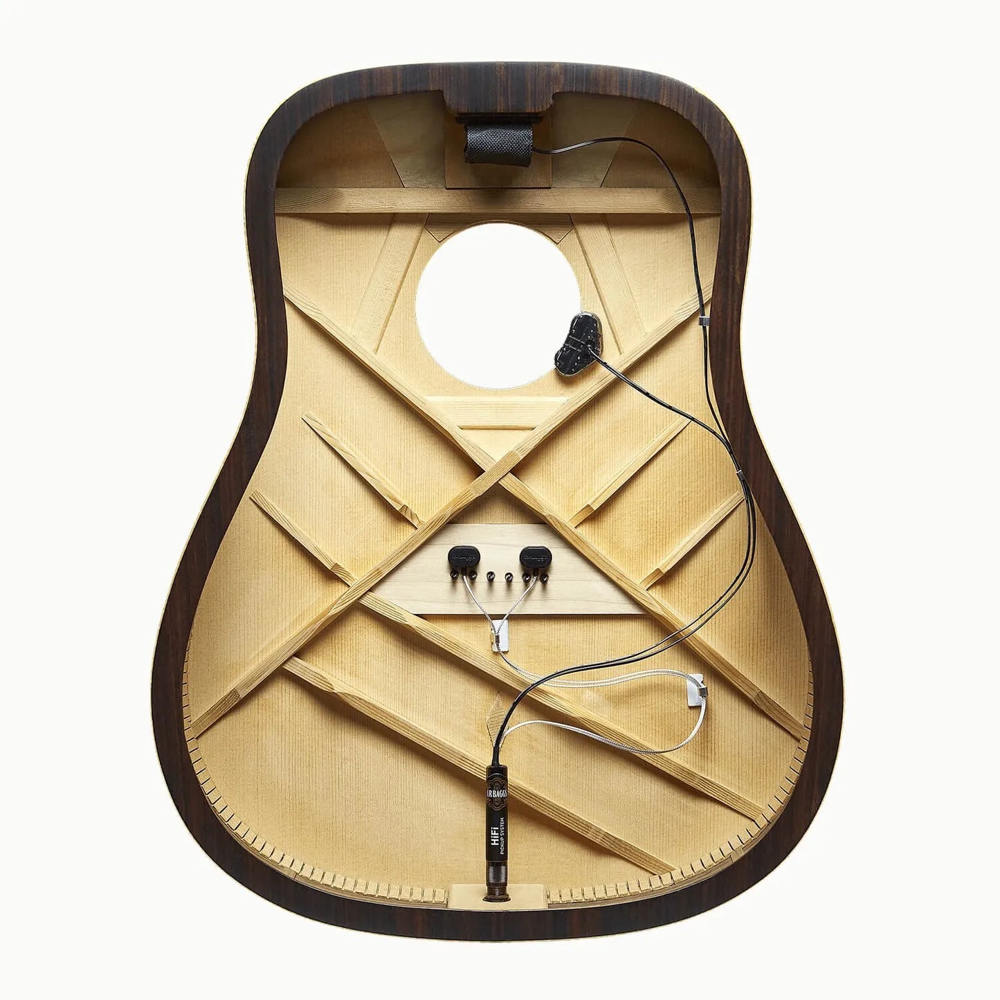 LR Baggs High-Fidelity Bridge Plate Acoustic Pickup System with Preamp and Installation Jig — view 3
