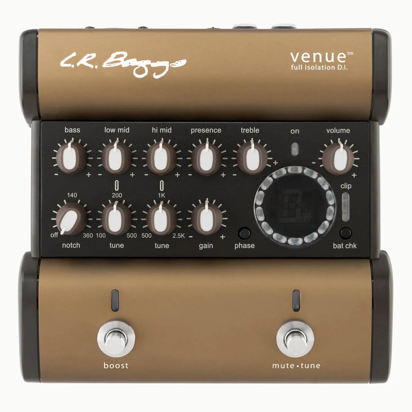 LR Baggs Venue DI Acoustic Pedal with Tuner and 5-Band EQ