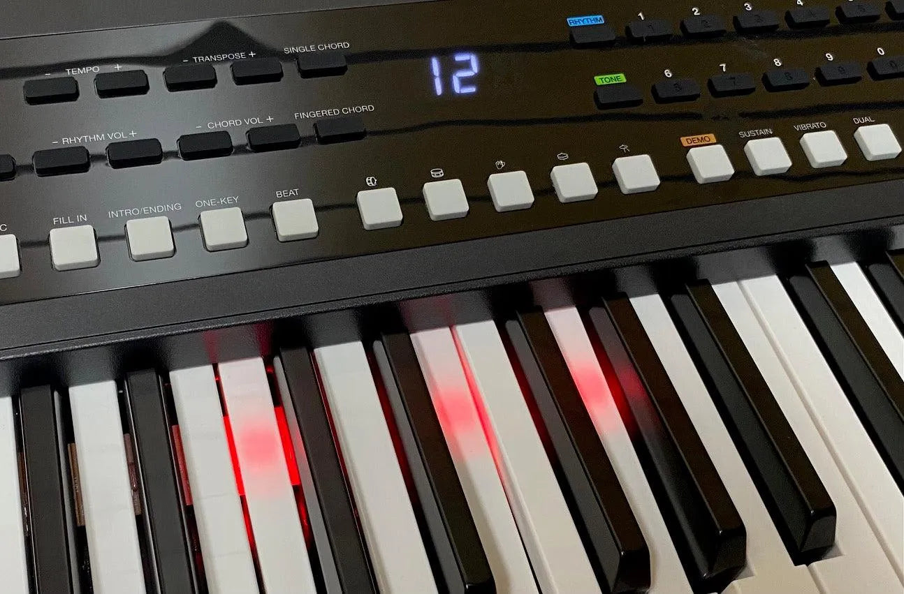 Lorden LRK-197 61-Key Electronic Portable Keyboard with USB and Bluetooth Integration — view 2