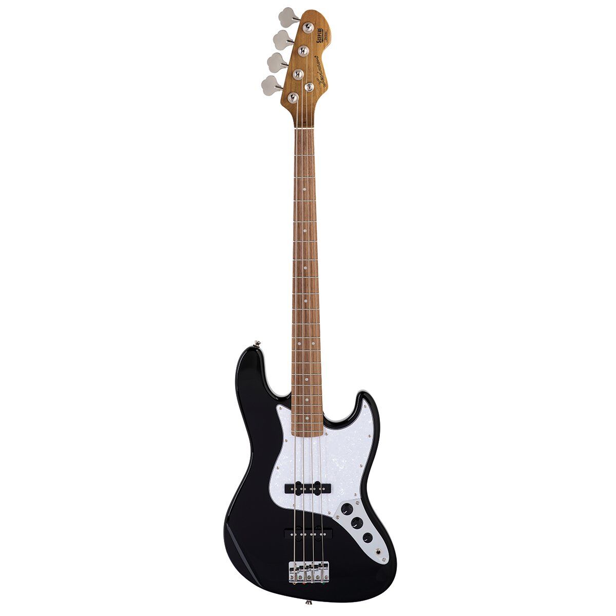 Sceptre DeSoto Std Double Cutaway Bass Black Alder Body Black Walnut Fingerboard