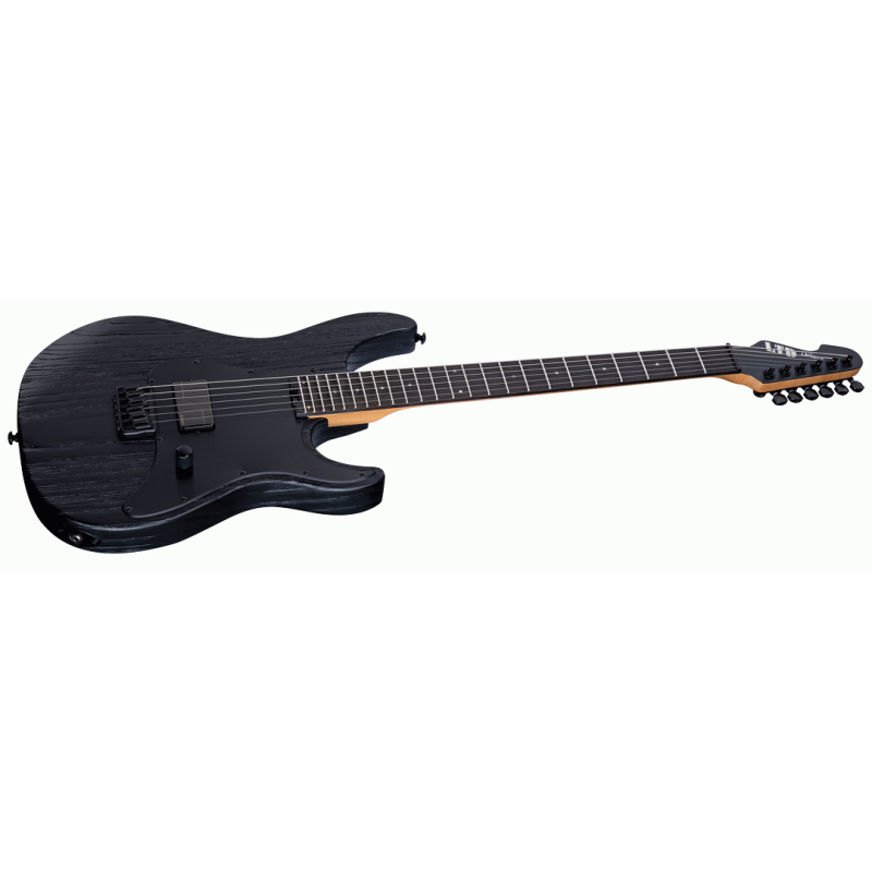 ESP LTD SN-1 HT Electric Guitar Black Blast Finish — view 3
