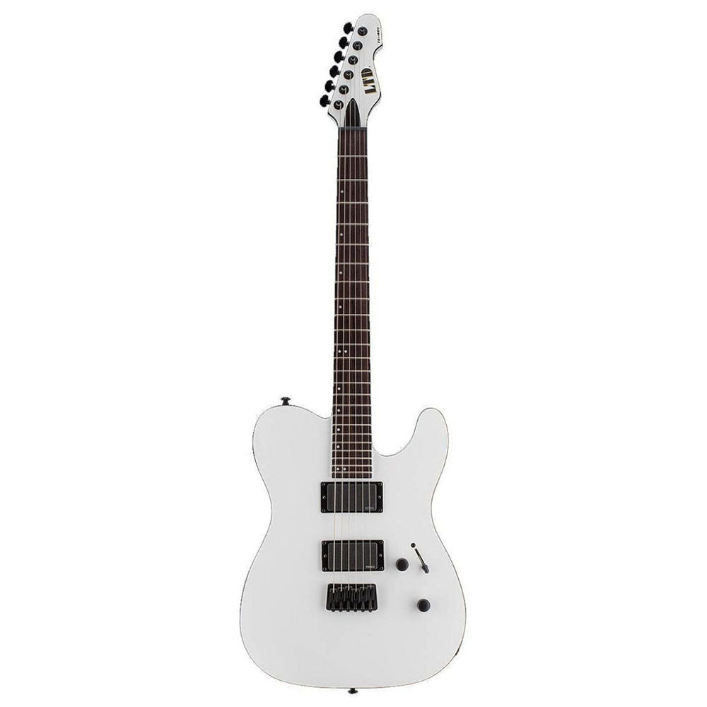 LTD TE-401 6 String Tele Snow White Satin