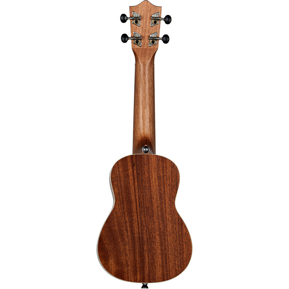 Lanikai LU Series Soprano Ukulele with Natural Satin Finish and Gig Bag — view 3
