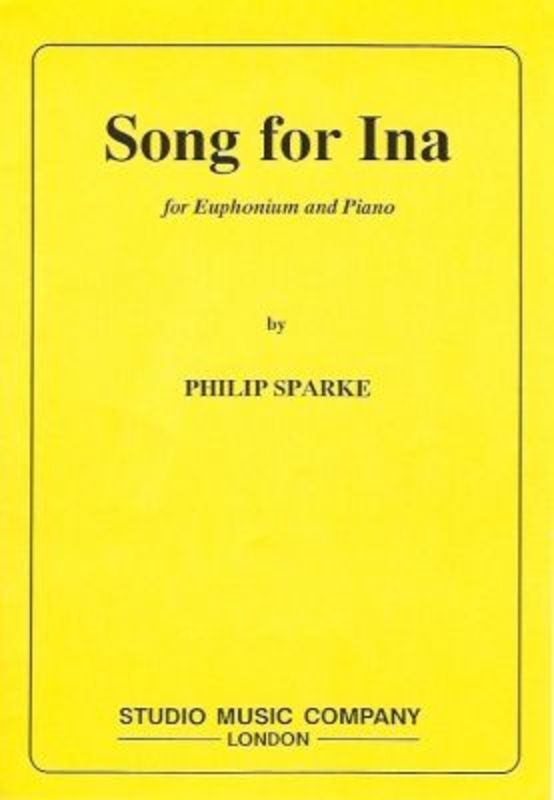 Song For Ina Euphonium Piano Book