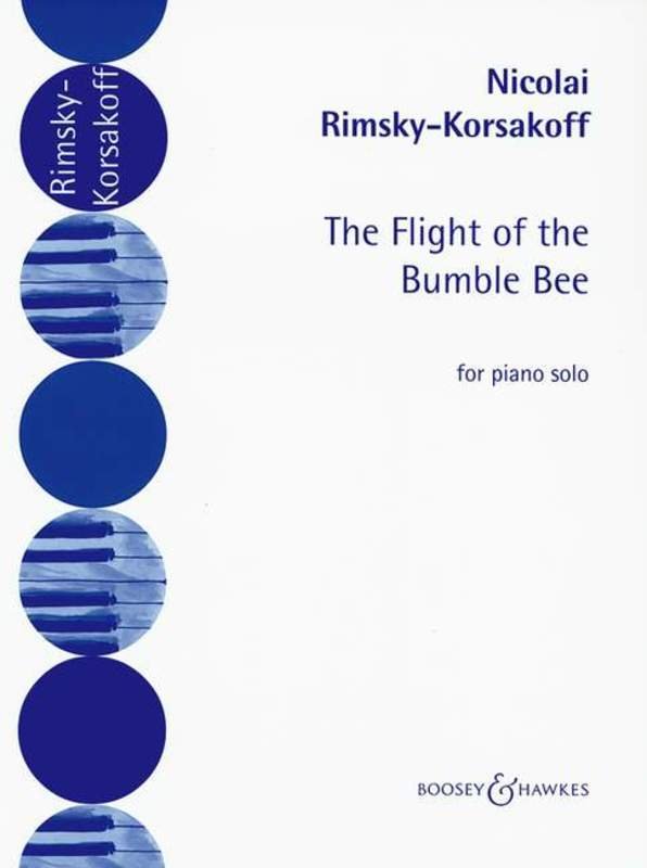 Rimsky-Korsakoff - Flight of the Bumble Bee for Piano Solo, 8 Pages, Published by Boosey & Hawkes