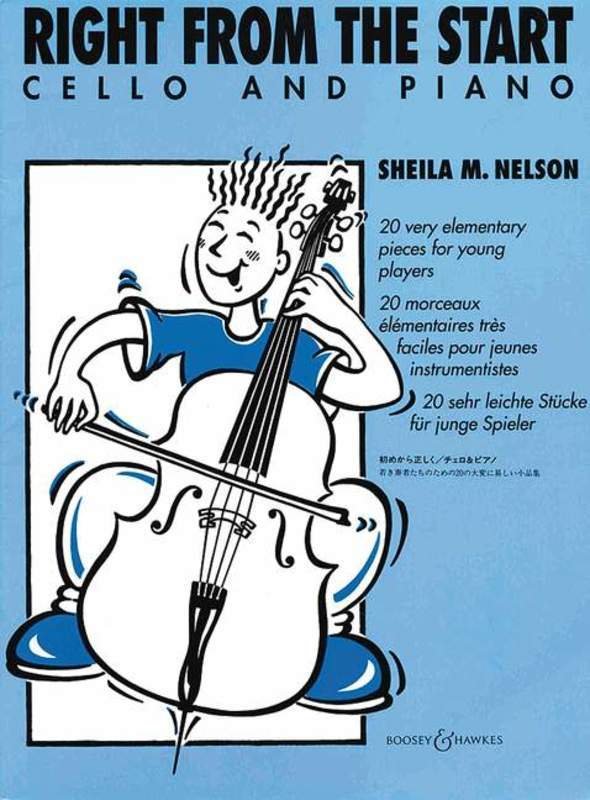 Right from the Start — Cello & Piano, arr. Sheila Mary Nelson (Boosey & Hawkes)