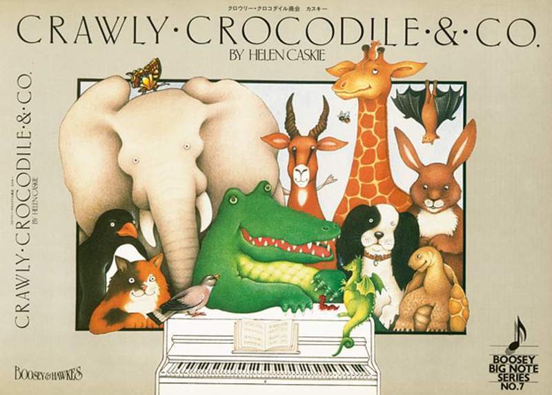 Crawly Crocodile Piano Book